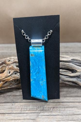 Turquoise Composite Necklace by Lu Heater